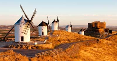 Windmills and Castles of Castilla-La Mancha Spain Windmills and Castles of Castilla-La Mancha
